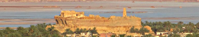 Located at the Siwa oasis, the famous ancient Amun Oracle temple atop the Aghurmi mound is the most significant old-world antiquities site in the Egyptian Sahara Desert.